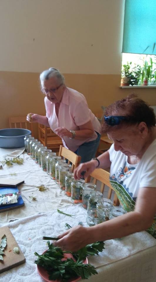 2018 Zaprawianie ogórków :)
